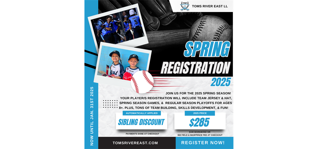 Spring Registration 2025