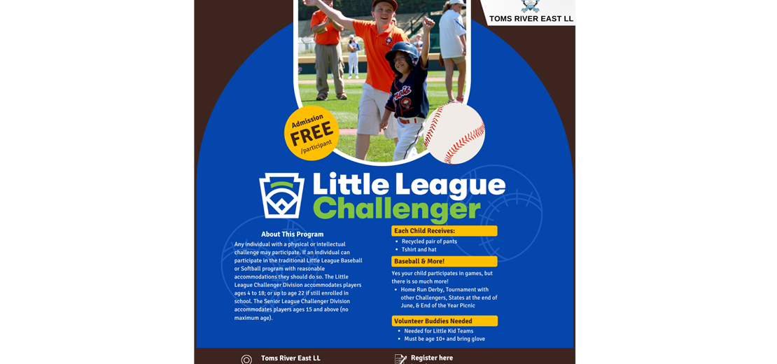 Challenger League Spring 2025 Registration